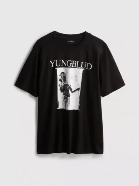 Yungblud-lyhythihainen graafinen t-shortsi