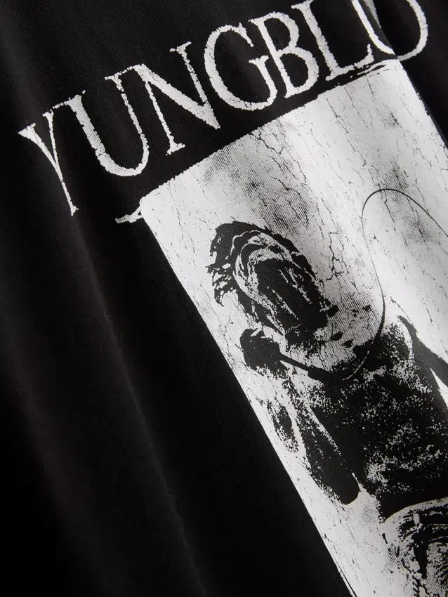 Yungblud-lyhythihainen graafinen t-shortsi