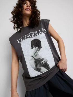 Yungblud-puuvillainen graafinen tankkitoppi