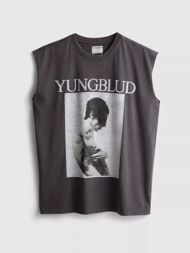 Yungblud-puuvillainen graafinen tankkitoppi